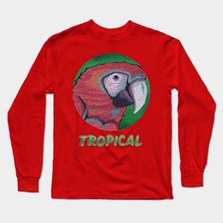 Tropical. Birds Long Sleeve T-Shirt